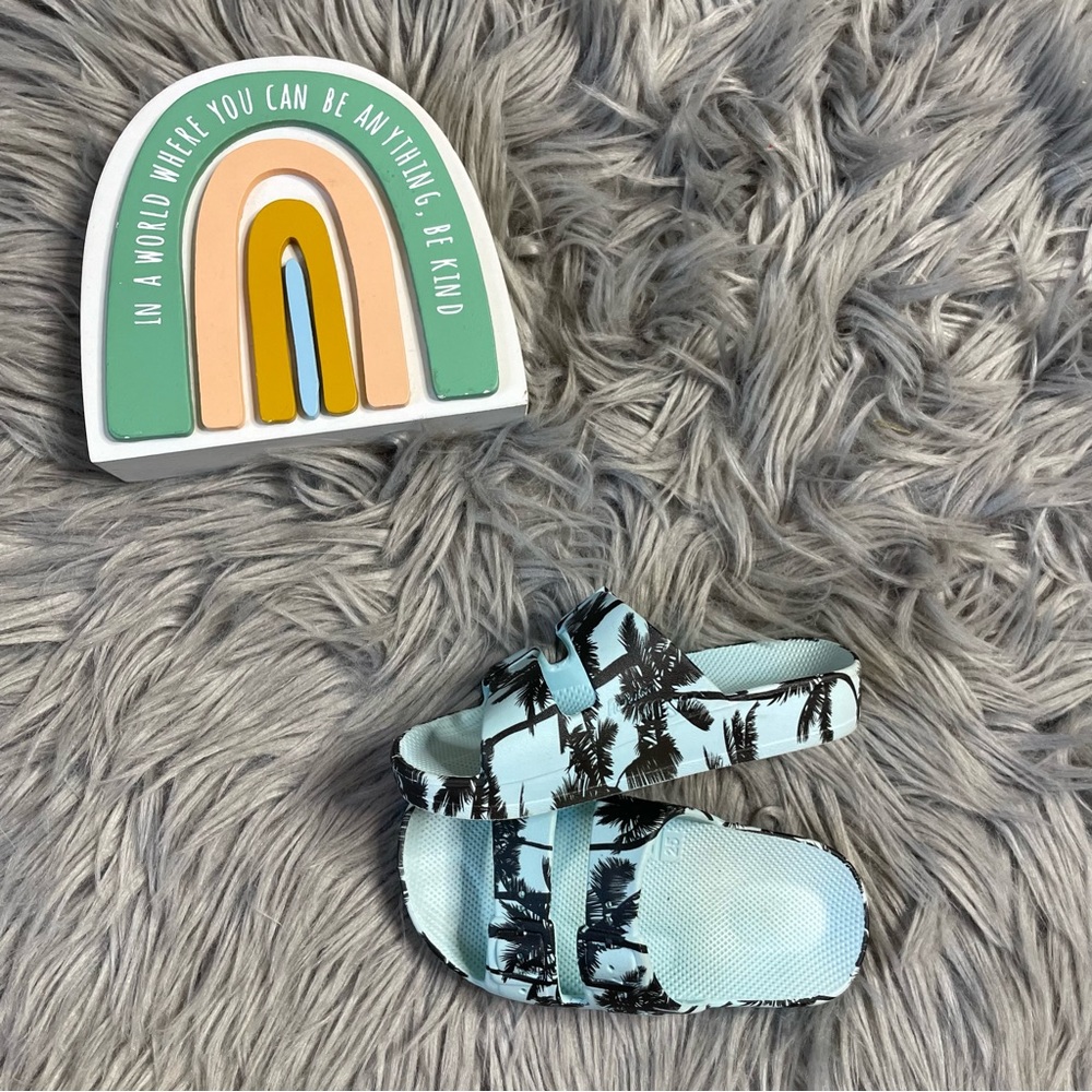 Freedom Moses Cruz blue toddler sandal